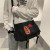 New Wholesale Unisex Messenger Bag Waterproof Japanese Black White Harajuku Style Fashion Printed Shoulder Messenger Bag