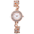 New Fashion Lady Bracelet Watch Simple Swan with Diamond Small Student Quartz Watch