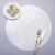 Nordic Light Luxury Hollow-out Placemat PVC Table Mat Heat Proof Mat Western-Style Placemat Gilded Scallop round Placemat Restaurant Hotel