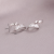Fashionable and Exquisite 925 Silver Pin Earrings New Studs A322fashion Jersey