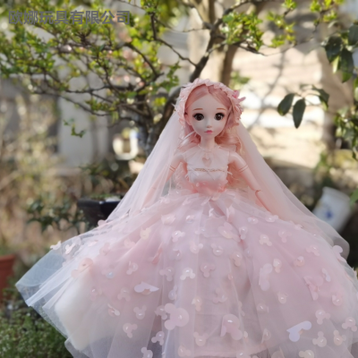 Princess Na Ke Barbie Doll 60cm Music Dress-up Blink Joint Movable Princess Series Doll