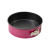 Non-Stick round Buckle Detachable Cake Mold Mold Rose Red Lock Cake Mold Home Baking Baking Tray Tool Cross-Border