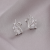 Fashionable and Exquisite 925 Silver Pin Earrings New Studs A324fashion Jersey