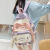 New Schoolbag Female High School Primary School Student Korean Backpack Large Capacity Ins Style Cute Cartoon Backpack Printing