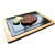 Hot-Selling New Products Black Marble Western Cuisine Steak Plate Steak Hotel Insulation Stone Cutlery Tray