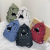 2022 Korean Harajuku Ulzzang Junior High School Student Backpack Female Large-Capacity Backpack Ins Schoolbag Male Solid Color