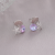 Fashionable and Exquisite 925 Silver Pin Earrings New Studs A326fashion Jersey