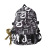 2022 New Fashion Student Schoolbag Personalized Camouflage Graffiti Trendy Backpack Men's Computer Backpack Factory Direct Sales