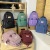 Trendy Schoolbag Male High School Student Simple Large Capacity Travel Backpack Casual Japanese Trendy Female Solid Color College Students' Backpack