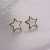 Fashionable and Exquisite 925 Silver Pin Earrings New Studs A320fashion Jersey