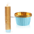 Solid Color Single-Sided Gold Roll Cup 5 * 4cm 100 Pcs/Strip Cake Paper Tray Cake Cup Cake Paper Cups