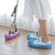 Factory Chenille Loafer Mop Shoe Cover Cleaning Floor Removable and Washable Ground Slippers Mop Shoes Single Price