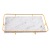 Nordic Crafts Hotel Supplies Marble Metal Basketball Hoop Tray Jewelry Storage Home Decoration Bedroom Cover Plate