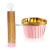 Solid Color Single-Sided Gold Roll Cup 5 * 4cm 100 Pcs/Strip Cake Paper Tray Cake Cup Cake Paper Cups