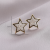 Fashionable and Exquisite 925 Silver Pin Earrings New Studs A320fashion Jersey