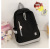 2022 New Candy Color Girl Cute Cartoon Backpack Student Large Capacity Waterproof Schoolbag Ins Style