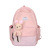 Wholesale Solid Color Fresh Fashion Bear Schoolbag Backpack Leisure Large Capacity Outdoor Travel Junior High School Students