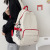 New Mori All-Match Schoolbag Female College Student Japanese and Korean High School Student Backpack Solid Color Backpack Male Large Capacity