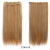 Wig Factory Wholesale Direct Sales Popular European and American Foreign Trade One Piece Five Card Straight Hair Hair Extension Hairpiece Clip Wig Set