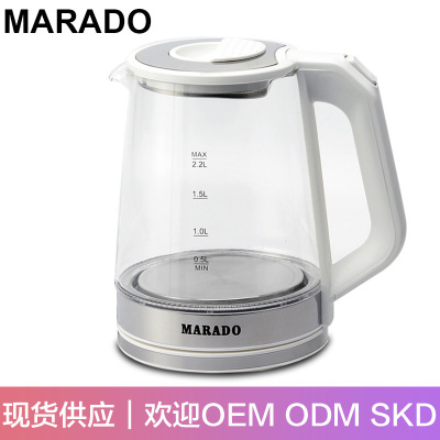 Foreign Trade Export Glass Electric Kettle Borosilicate Glass Electric Kettle Electric Kettle Kettle Factory Direct Sales