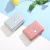 Mini Wallet Women's Clip Short and Simple Folding Korean Style Personality Cute Cat and Fish Fresh Multifunctional