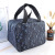 New Square Large Capacity Lunch Box Portable Office Worker Student Portable Belt Meal Lunch Box Insulated Bag Military Fans