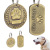 In Stock Pet Dog Tag New Retro Footprints Dog Tag ID Pet Sundries Pendant Laser Sculpture ID Tag
