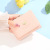 Women's Wallet Tri-Fold Coin Purse Clip Wallet Short Small Love Korean Wallet Multi-Function