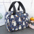 New Style Lamination Canvas Waterproof Lunch Box Lunch Box Amazon Hot Sale Portable Belt Rice Insulated Bag