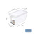 Kitchen Refrigerator Storage Box Drawer-Type Frozen Food Crisper Clear with Cover Rectangular Storage Egg Storage Box