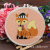 Factory Hot DIY Russian Poke Embroidery Material Package Simple Easy to Use Cartoon Poke Animal Picture