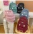 2022 New Junior and Middle School Students Large Capacity School Bag Waterproof Japanese Computer Backpack Letters Solid Color Lightweight
