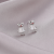 Fashionable and Exquisite 925 Silver Pin Earrings New Studs A335fashion Jersey