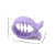 High Ponytail Claw Clip Fixed Gadget Barrettes Female Back Head Small Jaw Clip Anti-Collapse Shark Clip Hairware Hairpin Hair Ornaments