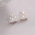 Stylish And Exquisite 925 Silver Pin Earrings New Studs A327fashion Jersey