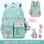 New Primary School Student Schoolbag Boys and Girls Grade 1-3-6 Cartoon Cute Children Backpack Portable Burden Alleviation Schoolbag