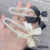 Bow Pearl Grace Updo Hair Claw Duckbill Clip Summer Women's Shark Clip High-Grade Simple All-Match Hair Accessories