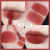 Cappuvini Khaki Pooh Pink Mist Lip Lacquer Velvet Matte Finish Waterproof Colorfast Plain White Lipstick