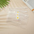 Korean Style Fresh Daisy Transparent Plastic Automatic Sealing Bag Hair Accessories Bag Ornament Packaging Jewelry Bag Factory in Stock Wholesale