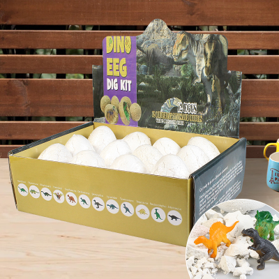 DIY Archaeological Mining Dinosaur Egg Kindergarten Mining Fossil Dinosaur Toy New Exotic Children Blind Box