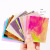 Cross-Border Nail Flame Stickers Laser Magic Color Flame Nail Sticker with Adhesive Tape 16 Color Set