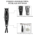 DSP/DSP Oil Head Electric Clipper Carving Hair Clipper Special Electric Hair Clipper with Digital Display 90396