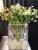65593SOURCE Manufacturer Direct Wholesale Nordic Light Luxury Crystal Glass Vase Home Guest Restaurant Decorations Decoration Hydroponic Vase
