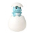 Baby Bath Toys Little Yellow Duck Rain Water Spray Egg Baby Child Bathroom Water Playing Shower Boy Girl Dinosaur Egg