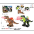 Cross-Border Electric Hot Sale Fire-Breathing Magic Dragon Electric Dinosaur Luminous Toy For Children