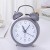 Fashionable Modern Simple Digital 3-Inch Mechanical Metal Bell Alarm Clock Desk Clock Mute Second Sweeping Night Light Clock