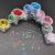 12-Color Laser Mixed Film Glitter Powder Manicure Eye Shadow Powder Glitter Stage Makeup Decorations Sequins Cross-Border Ji Color