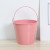 Colorful Iron Sheet Small Carrying Barrel Metal Iron Art Flower Bucket Storage Bucket Balcony Green Plant Succulent Pot Table Decoration Bucket