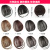 Factory Wholesale Hand Woven Air Bangs Wig Set Real Human Hair Bang Wig Mini Thin Straight Bangs Hair Piece