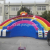 Factory Direct Sales Inflatable Castle Large-Scale Amusement Park Equipment Inflatable Toy Inflatable Float Entrance Support Slide Air Cushion